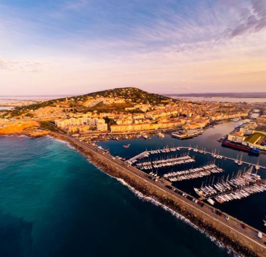 Апартаменти Joli Studio Au Mont St Clair Avec Vue Sur La Mer Сет Екстер'єр фото
